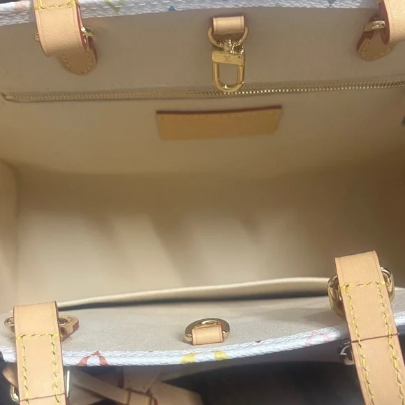 Multicolor Monogram Inspired On The Go Tote style bag. New never used - Picture 10 of 16